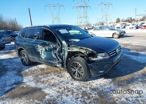 2019 Volkswagen Tiguan 2.0T Se/2.0T Sel/2.0T Sel R-Line/2.0T Sel R-Line Black из США, поврежденный, VIN 3VV2B7AXXKM101569